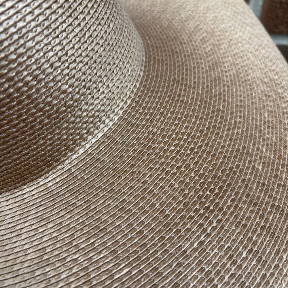 Vintage Street Smart by Betmar Gold Sun Hat Wide Brim Made in Taiwan - Picture 3 of 7